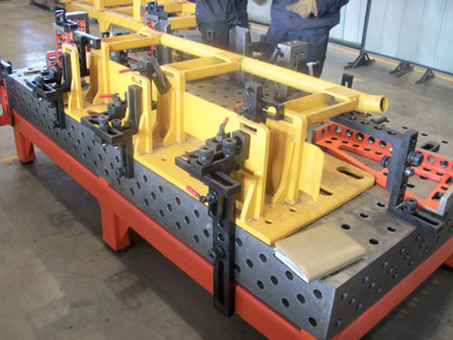 三圍柔性工裝平臺